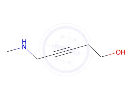 Chemical structure of 5-(Methylamino)pent-3-yn-1-ol