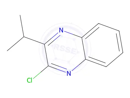 Chemical structure of 2-Chloro-3-isopropylquinoxaline