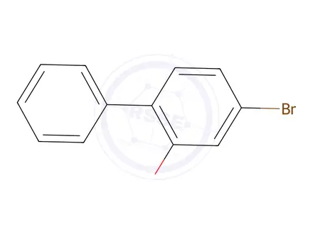 Chemical structure of 4-Bromo-2-methoxybiphenyl