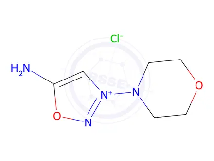 Chemical structure of Molsidomine EP Impurity A chloride