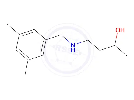 Chemical structure of 4-((3,5-Dimethylbenzyl)amino)butan-2-ol