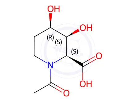 Chemical structure of Oxaceprol Impurity 214