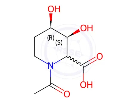 Chemical structure of Oxaceprol Impurity 212