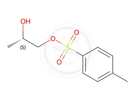 Chemical structure of (S)-2-Hydroxypropyl 4-methylbenzenesulfonate
