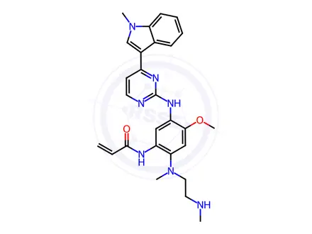 Chemical structure of Osimertinib Mesylate Impurity 26