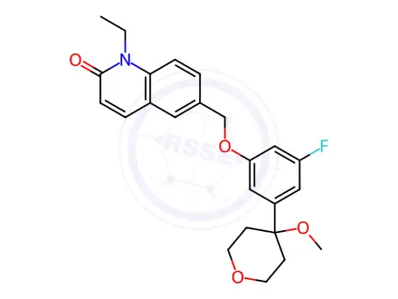 Chemical structure of ZM 230487