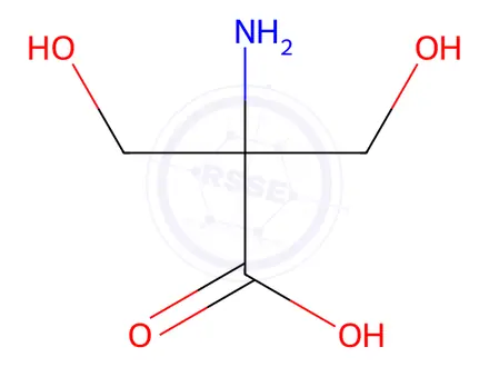 Chemical structure of 2-(Hydroxymethyl)serine