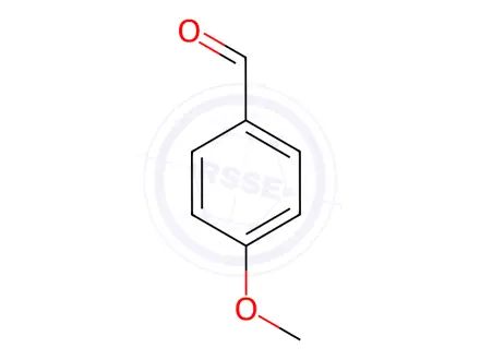 Chemical structure of p-Anisaldehyde (1036937)