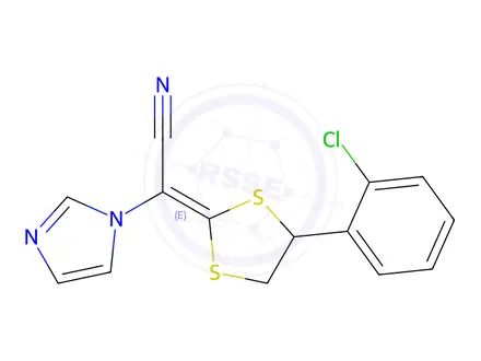 Chemical structure of Lanoconazole