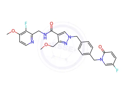 Chemical structure of Sebetralstat Impurity 17