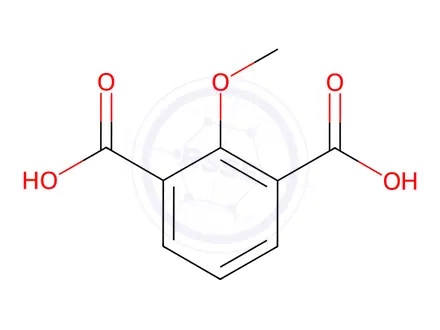 Chemical structure of 2-Methoxyisophthalic Acid