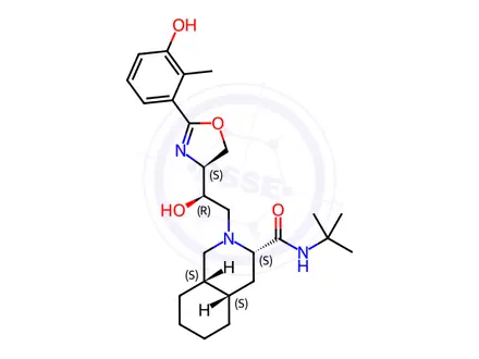 Chemical structure of Nelfinavir Impurity 6