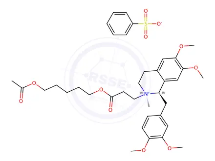 Chemical structure of Cisatracurium Besilate EP Impurity W