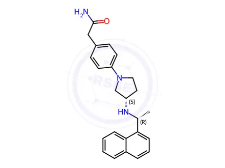 Chemical structure of Evocalcet Impurity 102