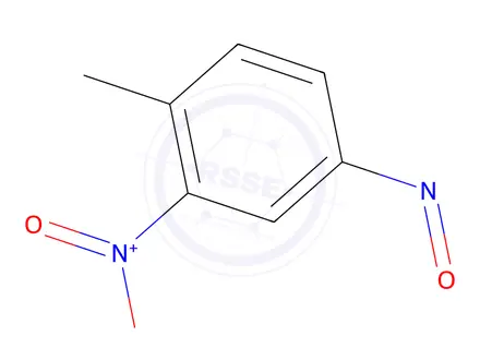 Chemical structure of 2-Nitro-4-nitrosotoluene