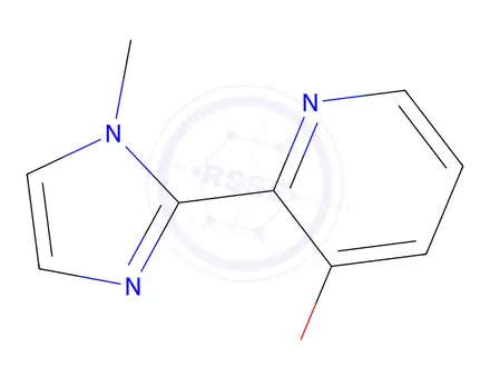 Chemical structure of 2-(1-methyl-1H-imidazol-2-yl)pyridin-3-ol