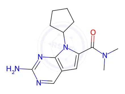 Chemical structure of Ribociclib Impurity 78