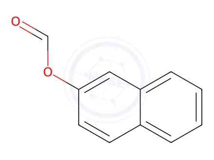 Chemical structure of 2-naphthyl formate