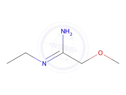 Chemical structure of N-ethyl-2-methoxyacetimidamide