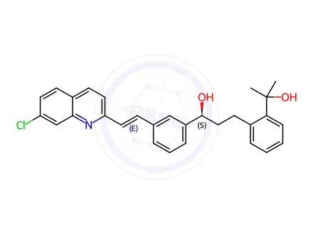 Chemical structure of Montelukast Impurity 16