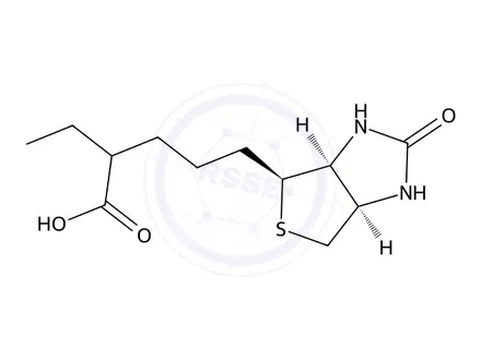 Chemical structure of Biotin EP Impurity H (Mixture of Diastereomers)