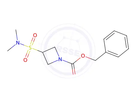 Chemical structure of Benzyl 3-(N,N-dimethylsulfamoyl)azetidine-1-carboxylate
