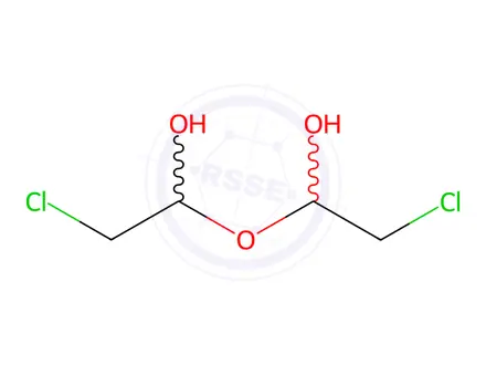 Chemical structure of 1,1'-oxybis[2-chloroethanol]