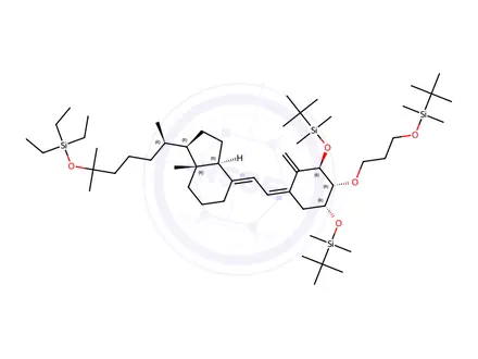 Chemical structure of Eldecalcitol Impurity 3