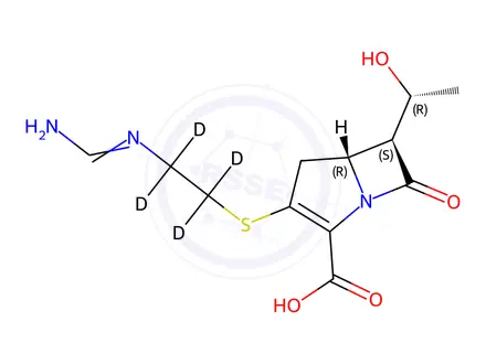 Chemical structure of IMipeneM-[D4]