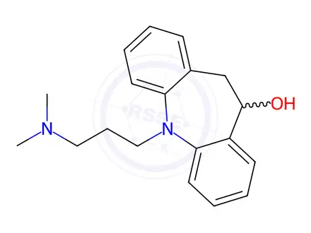 Chemical structure of 10-Hydroxyimipramine