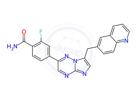Chemical structure of Capmatinib M18 Metabolite