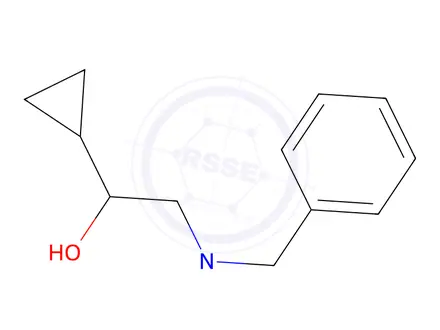 Chemical structure of 2-[benzyl(methyl)amino]-1-cyclopropylethan-1-ol