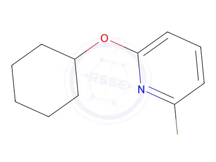 Chemical structure of 2-Bromo-6-(cyclohexyloxy)pyridine
