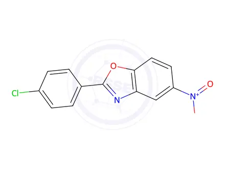 Chemical structure of 2-(4-Chlorophenyl)-5-nitrobenzo[d]oxazole