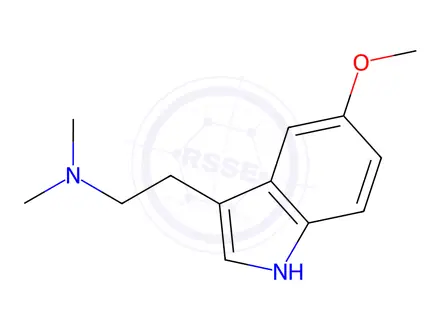 Chemical structure of 5-Methoxy-N,N-dimethyltryptamine