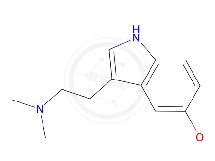 Chemical structure of 5-Methoxy-N,N-dimethyltryptamine