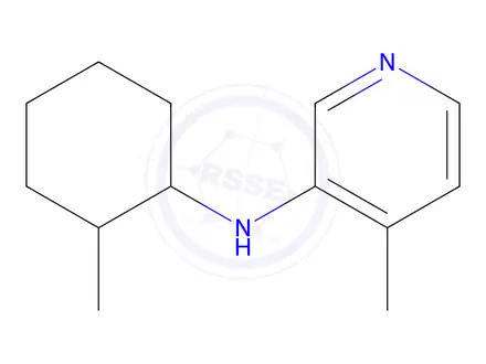 Chemical structure of 4-Methyl-N-(2-methylcyclohexyl)pyridin-3-amine