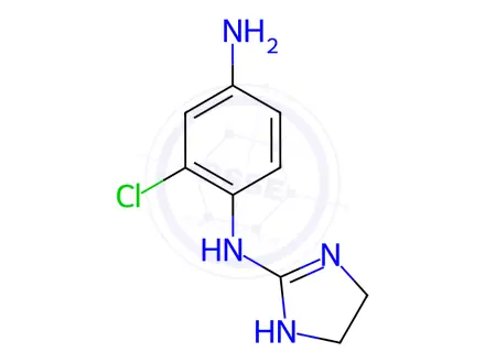 Chemical structure of Apraclonidine Hydrochloride Impurity 8