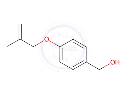 Chemical structure of (4-((2-Methylallyl)oxy)phenyl)methanol