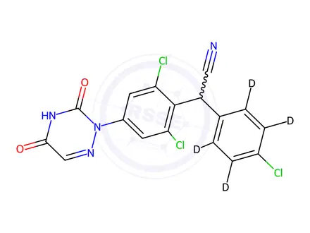 Chemical structure of Diclazuril-d4