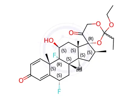Chemical structure of Halobetasol Impurity 10