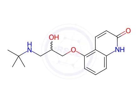 Chemical structure of Carteolol Hydrochloride Impurity 8(Carteolol Hydrochloride EP Impurity H)