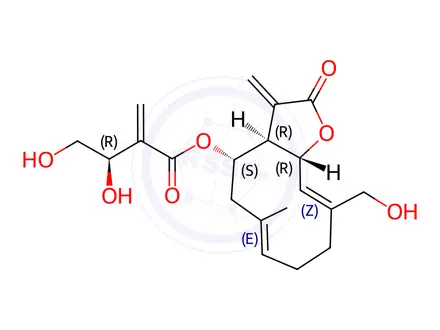 Chemical structure of Cynisin