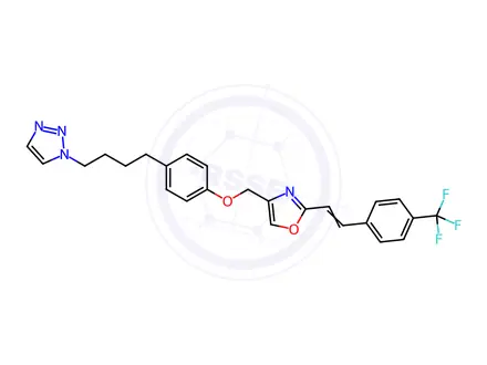 Chemical structure of Mubritinib Impurity 1