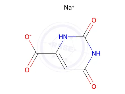 Chemical structure of Uracil Impurity 9 Sodium Salt
