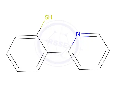 Chemical structure of 2-(Pyridin-2-yl)benzenethiol