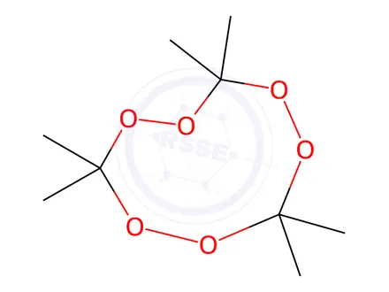 Chemical structure of TATP