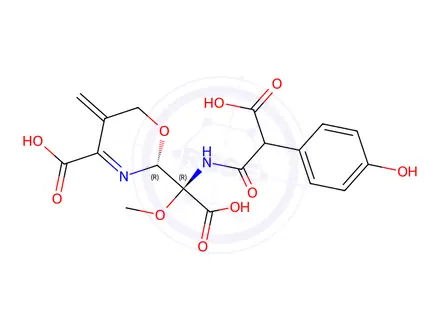 Chemical structure of Latamoxef Impurity 11
