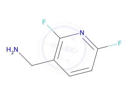 Chemical structure of (2,6-Difluoropyridin-3-yl)methanamine