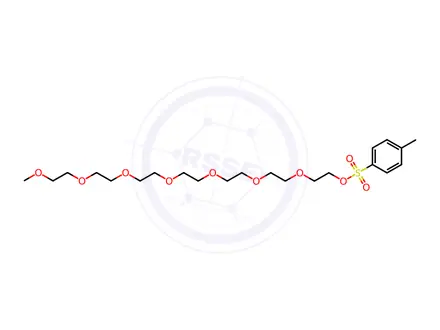 Chemical structure of 2,5,8,11,14,17,20-Heptaoxadocosan-22-yl 4-methylbenzenesulfonate